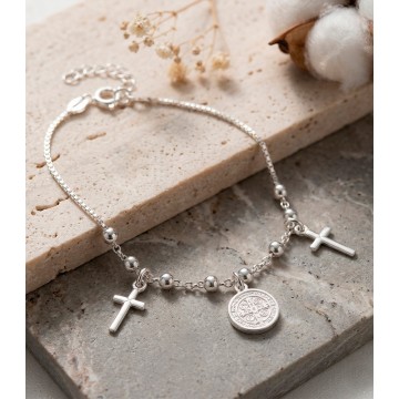 PULSERA EN PLATA LEY 925...