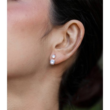 ARETES EN PLATA LEY 925 CON...