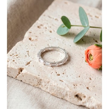 ANILLO EN PLATA LEY 925 CON...