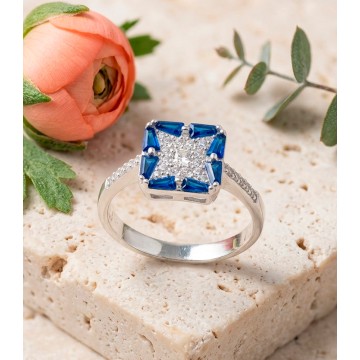 ANILLO EN PLATA LEY 925...