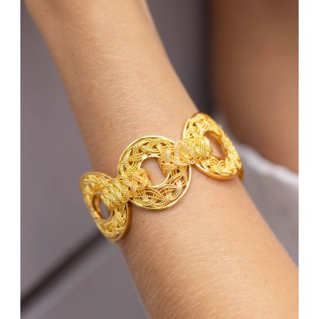 BRAZALETE ETERNAL EN BRONCE...