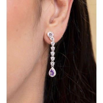 ARETES EN PLATA LEY 925...