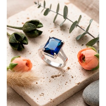 ANILLO EN PLATA LEY 925...