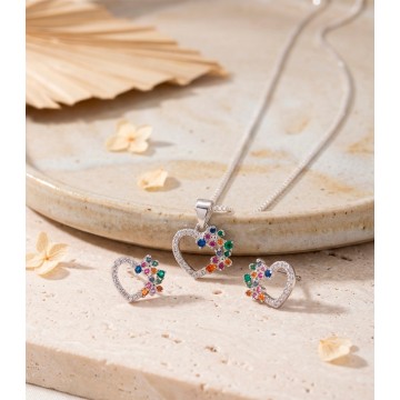 SET CADENA, ARETES Y DIJE...