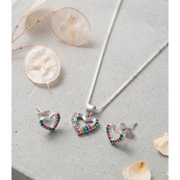 SET CADENA, ARETES Y DIJE...