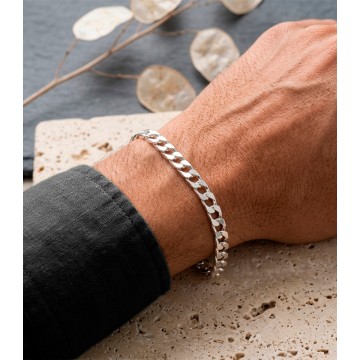 PULSERA EN PLATA LEY 925 GS...