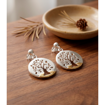 ARETES EN PLATA LEY 925...