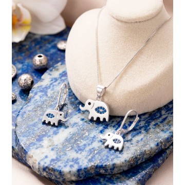 SET CADENA, ARETES Y DIJE...