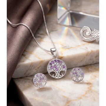 SET CADENA, ARETES Y DIJE...
