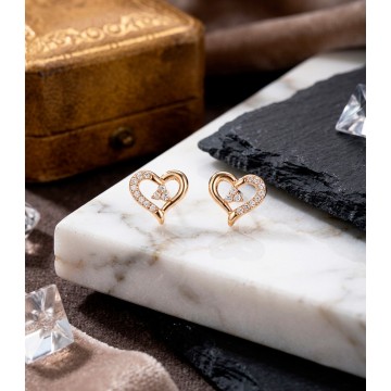 TOPOS EN BRONCE CORAZON...