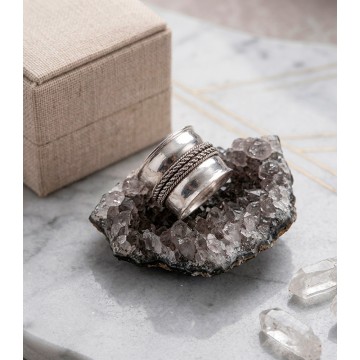 ANILLO EN PLATA LEY 925...