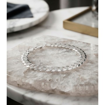 PULSERA EN PLATA LEY 925 GS...