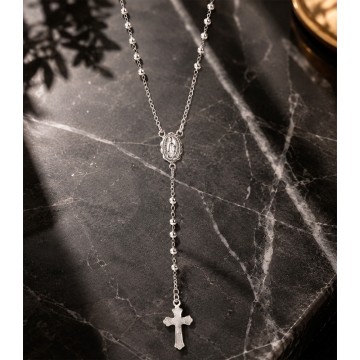 CAMANDULA EN PLATA LEY 925...