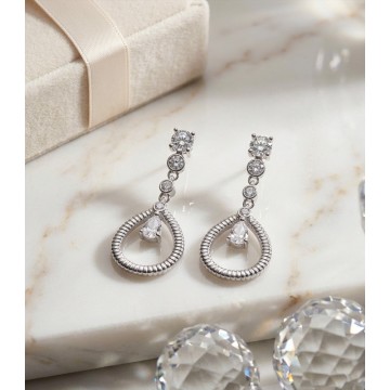 ARETES EN PLATA LEY 925...