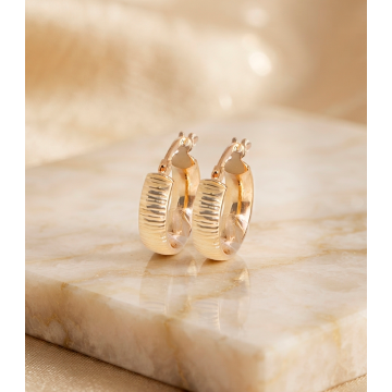 CANDONGAS EN ORO 18K 1/2...