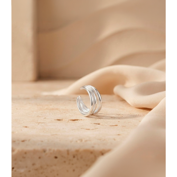 EAR CUFF EN PLATA LEY 925...