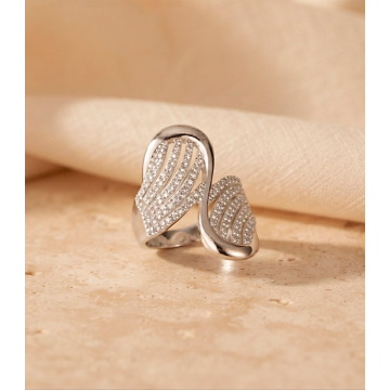 ANILLO EN PLATA LEY 925 CON...