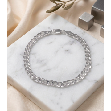 PULSERA GRUMETTE EN PLATA...