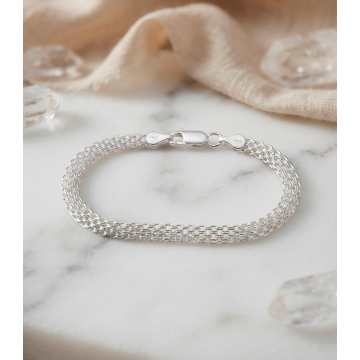 PULSERA BISMARK EN PLATA...