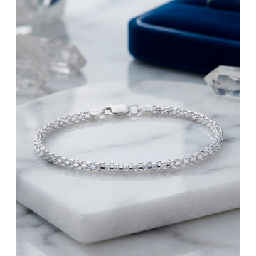 PULSERA BISMARK EN PLATA...