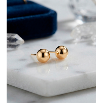 TOPOS BOLA 3MM EN ORO 18K...