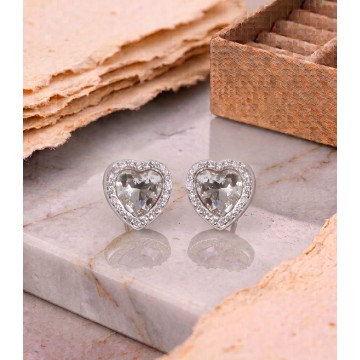 TOPOS CORAZON EN PLATA LEY...