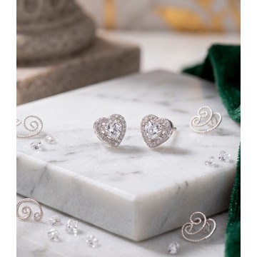 TOPOS CORAZON EN PLATA LEY...