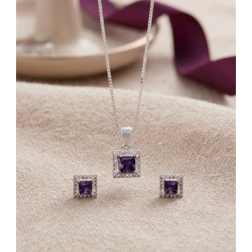 SET CADENA, ARETES Y DIJE...