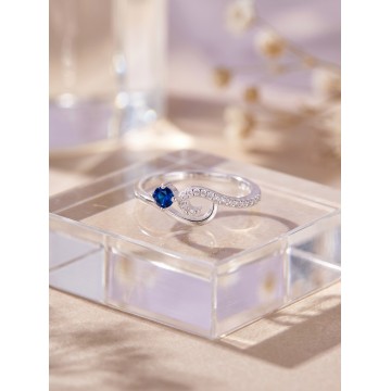 ANILLO ESPIRAL EN PLATA LEY...