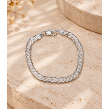PULSERA BARBADA EN PLATA...