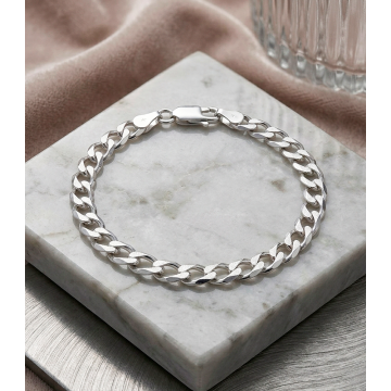 PULSERA GS EN PLATA LEY 925...