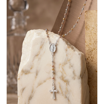 CAMANDULA EN PLATA LEY 925...